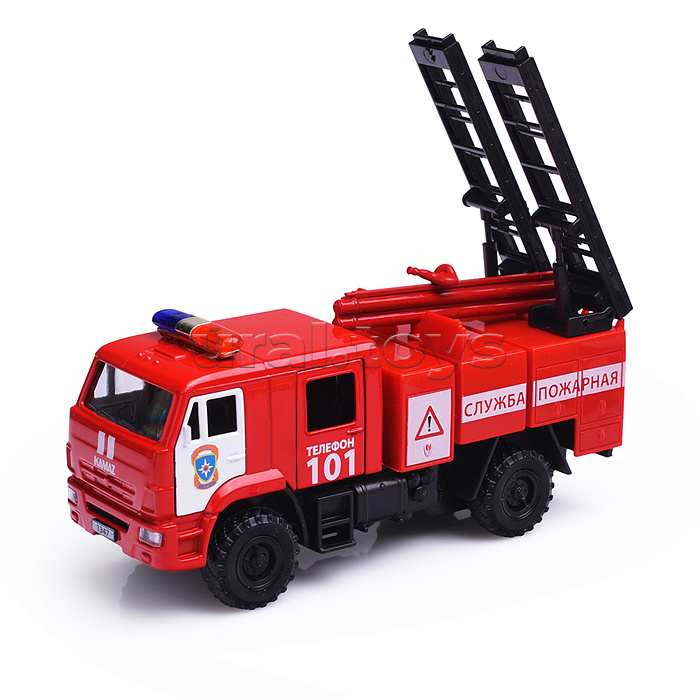 Машина металл Камаз-43502 МЧС 15,5 см, двери, подв дет, инер, кор. Машина металл Камаз-43502 МЧС 15,5 см, двери, подв дет, инер, кор.