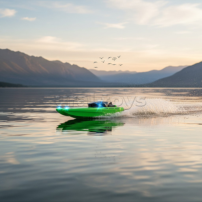 Лодка "Поток" р/у, 27MHz, в коробке