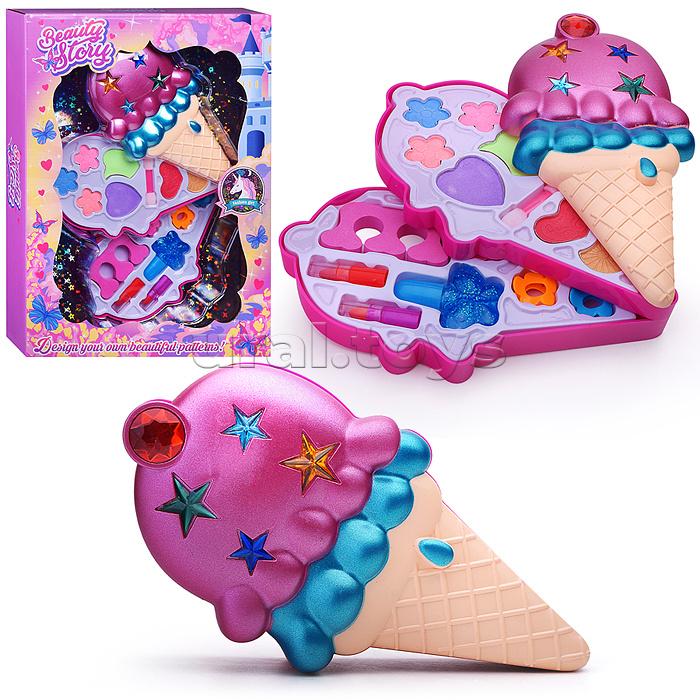 Набор детской косметики "Звёздное мороженое" в коробке