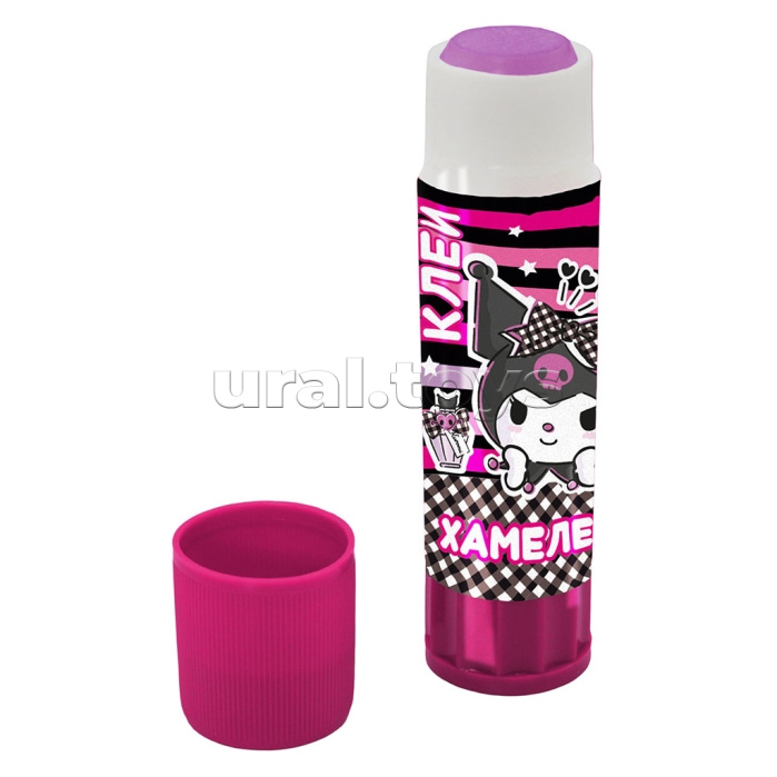 Клей-карандаш "Kuromi" ПВА 15 г, хамелион