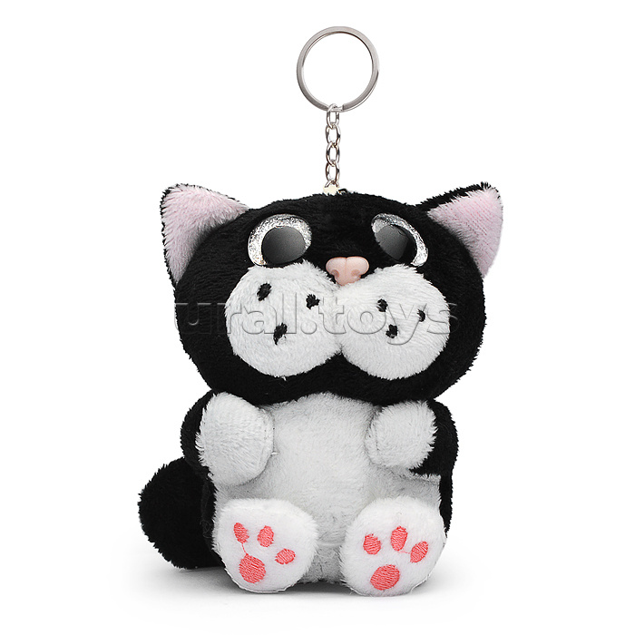 Мягкая игрушка-брелок "Кот" 8 см. Мягкая игрушка-брелок "Кот" 8 см.