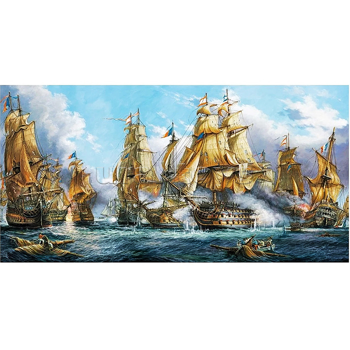 Пазлы 4000 "Морской бой"