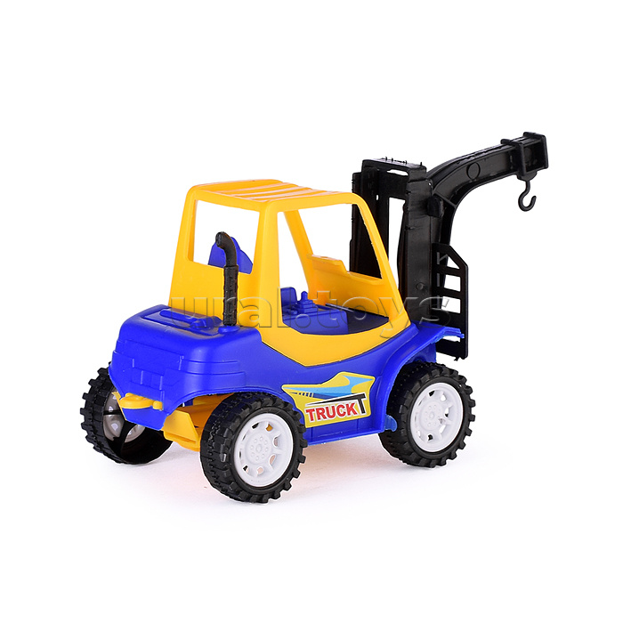 Автовоз с погрузчиками, под колпаком