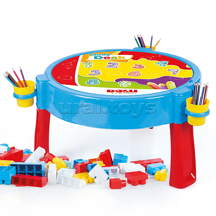 Игрушка Конструктор со столиком JumBloks 100 дет.