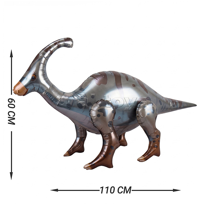 Интерьерное украшение Фигура-шар "Динозавр" 60см