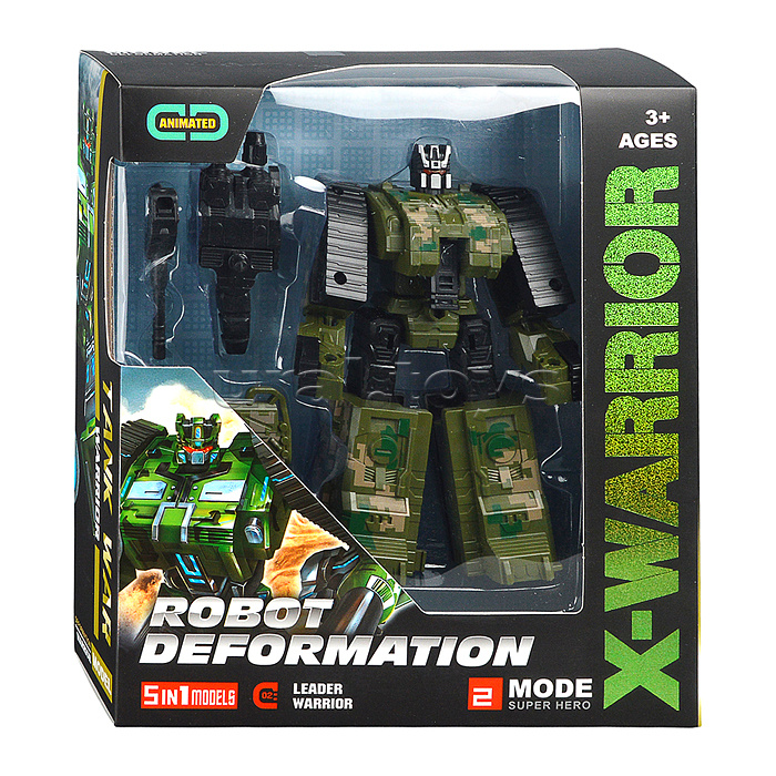 Робот трансформирующийся в транспорт №3, в коробке