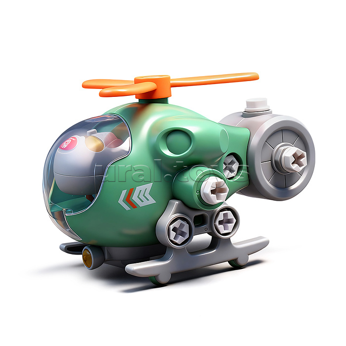 Конструктор "Робот" с отверткой, в коробке