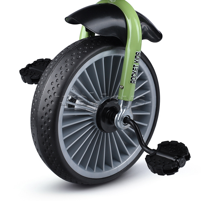 Велосипед 3-х колесный, зеленый