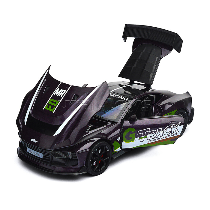 Машина "Жажда скорости" (свет, звук, дым) в коробке