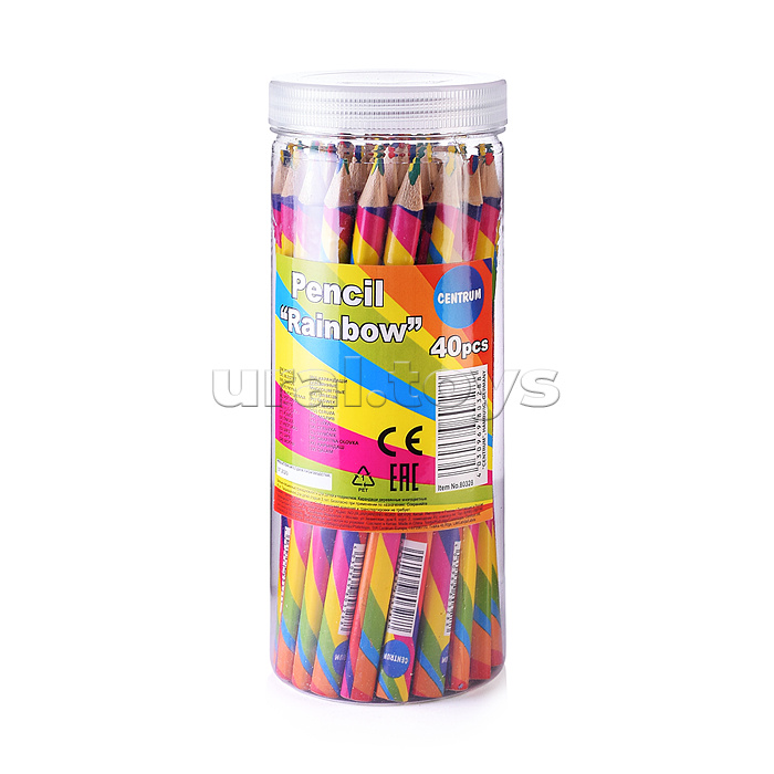 Карандаш с многоцветным грифелем деревянный Jumbo (40шт) Карандаш с многоцветным грифелем деревянный Jumbo (40шт)