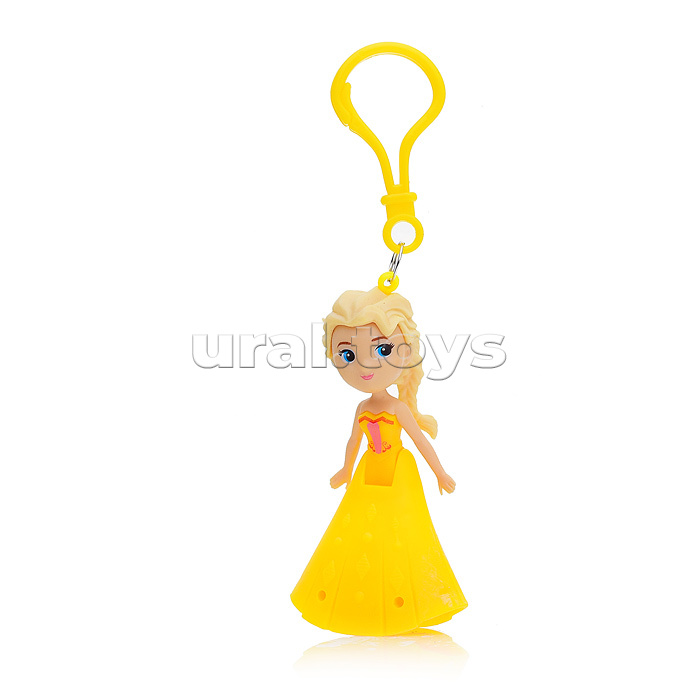 Кукла "Принцесса со светящимся платьем и наклейками" в ассортименте, в пакете