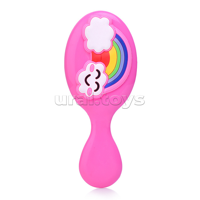 Расческа-мини массажная "Зверушки" Микс