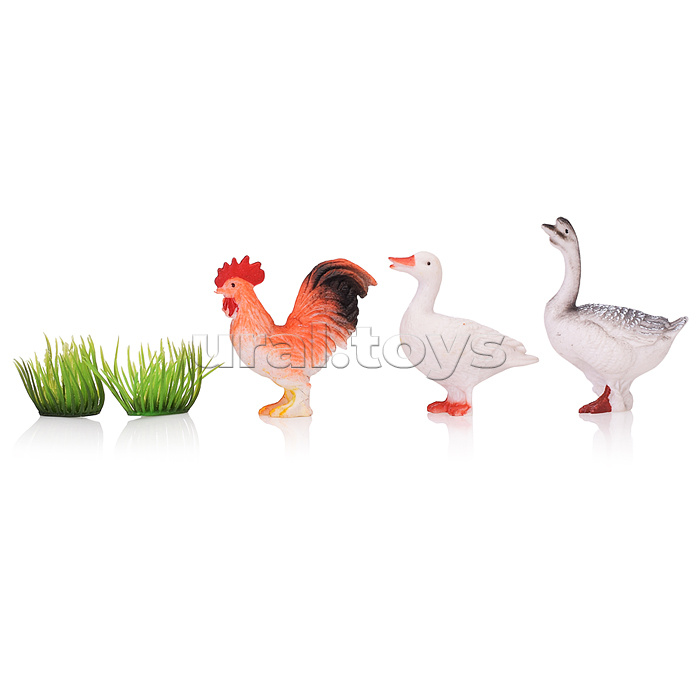 Набор животных "Домашнее хозяйство" в пакете