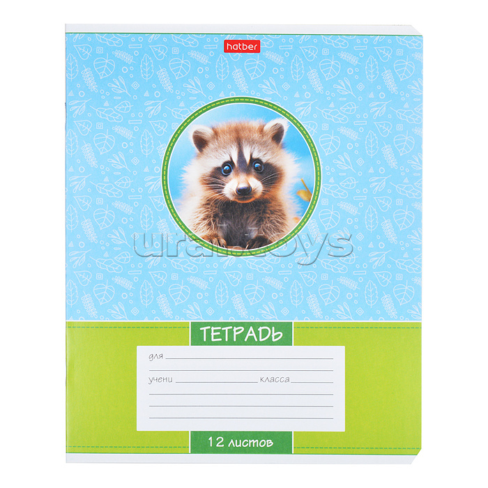 Тетрадь 12л линия "Лесные малыши"