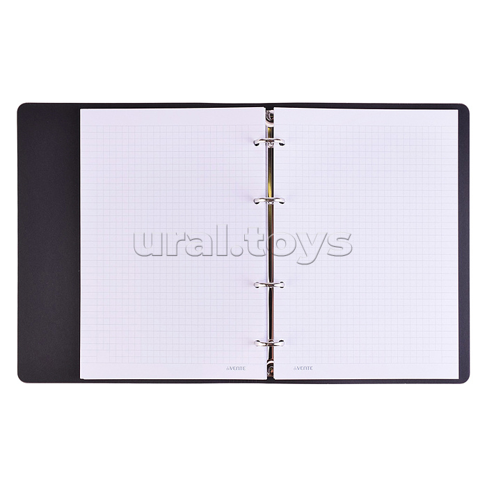 Тетрадь на кольцах А5 (175x220 мм) со сменным блоком "Совершенства нет" 80 листов