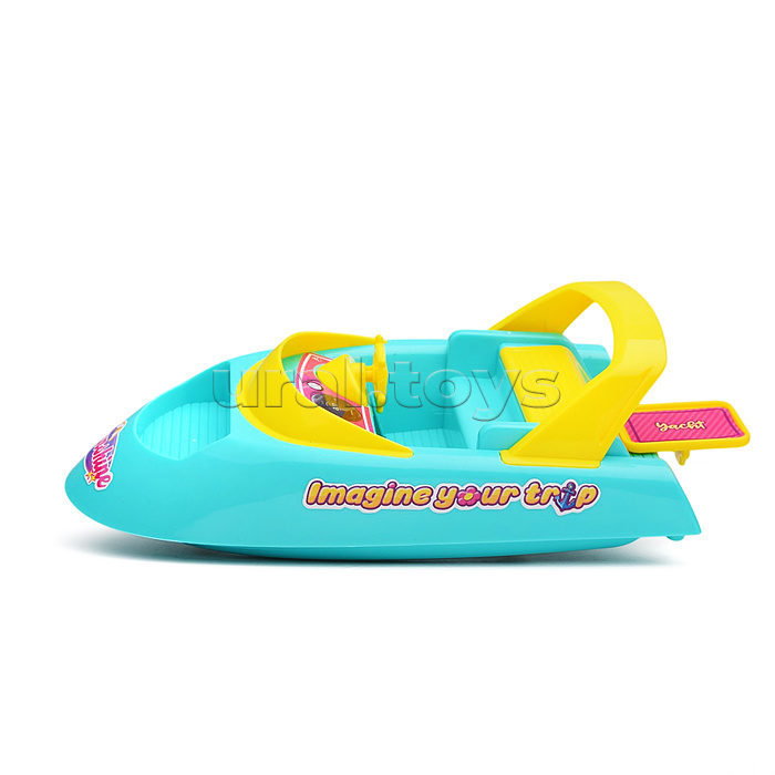 Катер "Искорка" в коробке