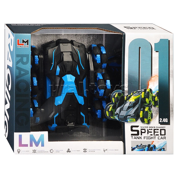 Машина "Спринт макс" р/у, 27 MHz, в коробке