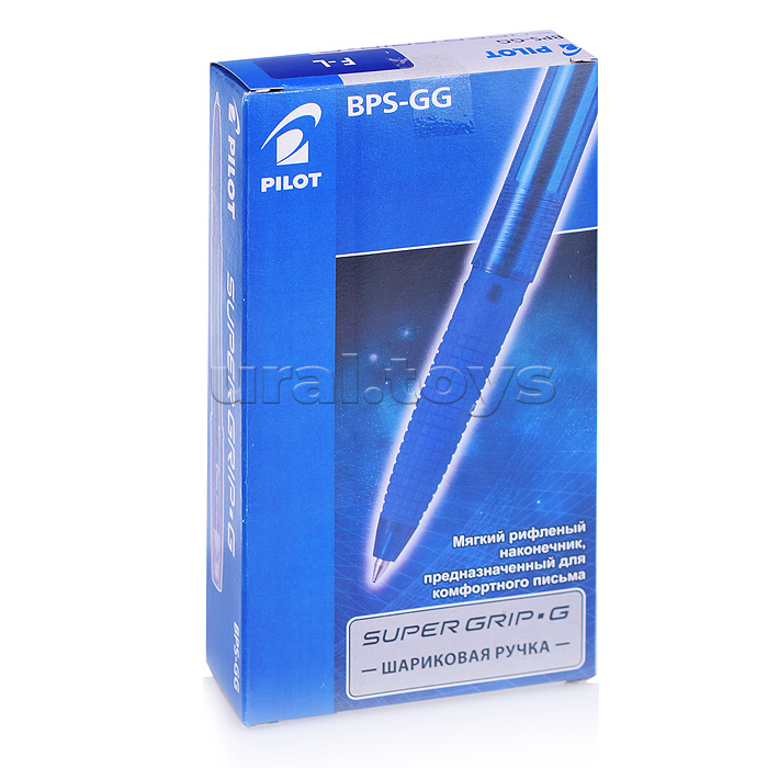 Ручка шариковая "Super Grip G" синяя, 0,7мм, грип