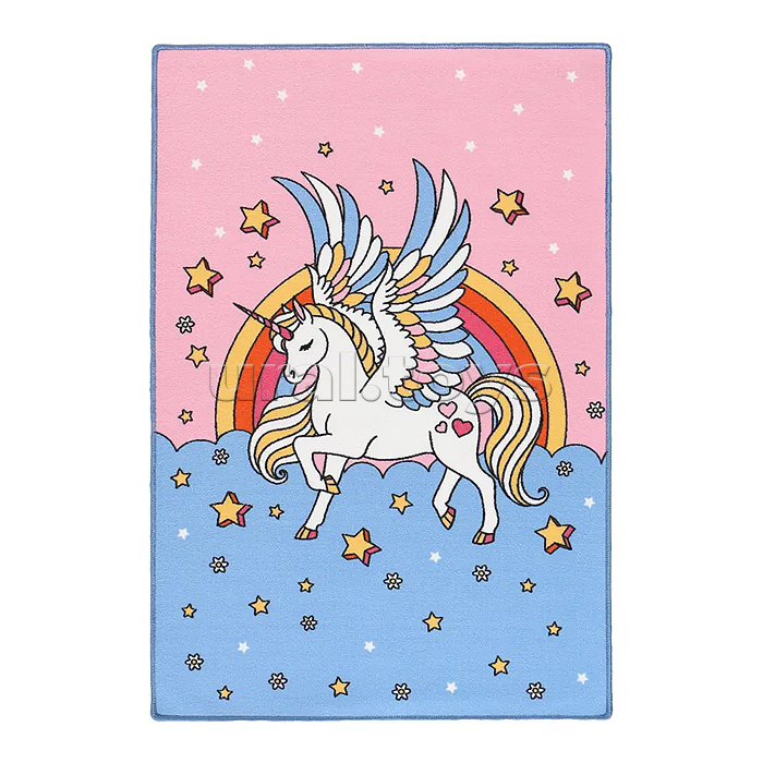 Ковер "Единорог" дет. 1х1,5 прямоугольный