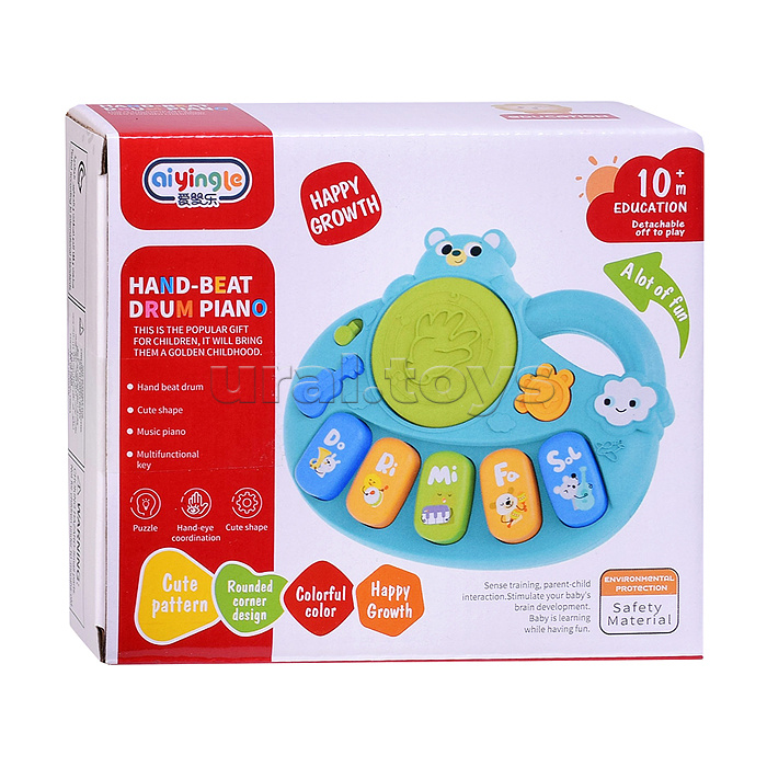 Игрушка музыкальная "Мишутка" звук, в коробке