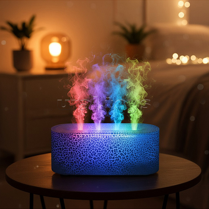 Светильник-увлажнитель "Белая лава" в коробке