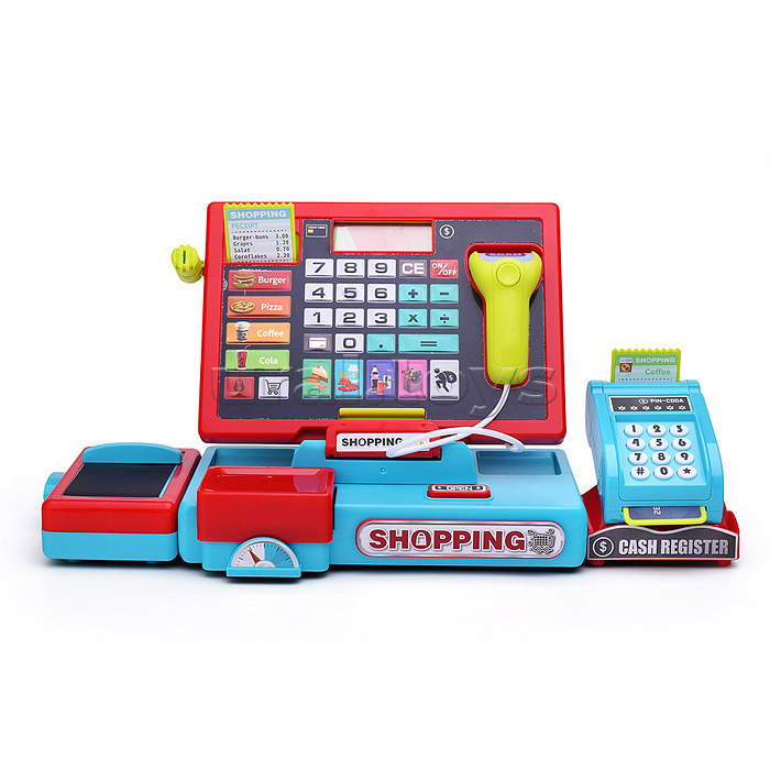 Игровой набор "Касса. Магазин дома №1" с аксессуарами, в коробке