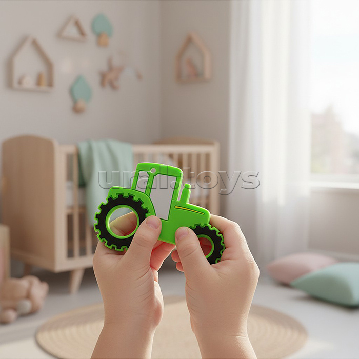 Игрушка -грызунок "Трактор"