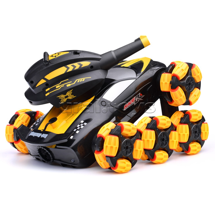 Машина "Гонки с пушкой" р/у, 27MHz, в коробке