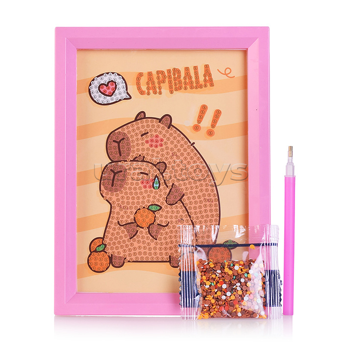 Мозаика алмазная "Капибара" Мозаика алмазная "Капибара"