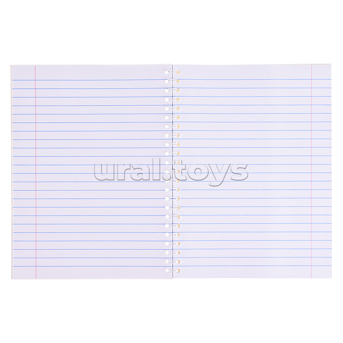 Тетрадь 48л. линейка "Обнимашки" на гребне