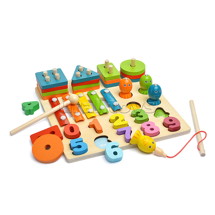 Игра развивающая 4 в 1 "Обучайся"