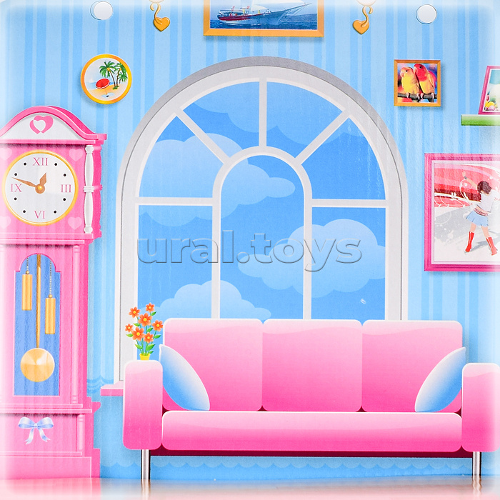 Кукольный домик быстрой сборки "Dream House. Усадьба" Кукольный домик быстрой сборки "Dream House. Усадьба"
