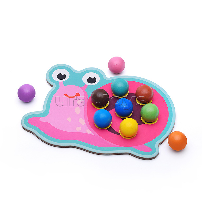 Игра развивающая "Веселая улитка" Игра развивающая "Веселая улитка"