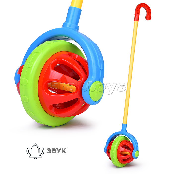 Каталка 0518 "Шарик" в паете