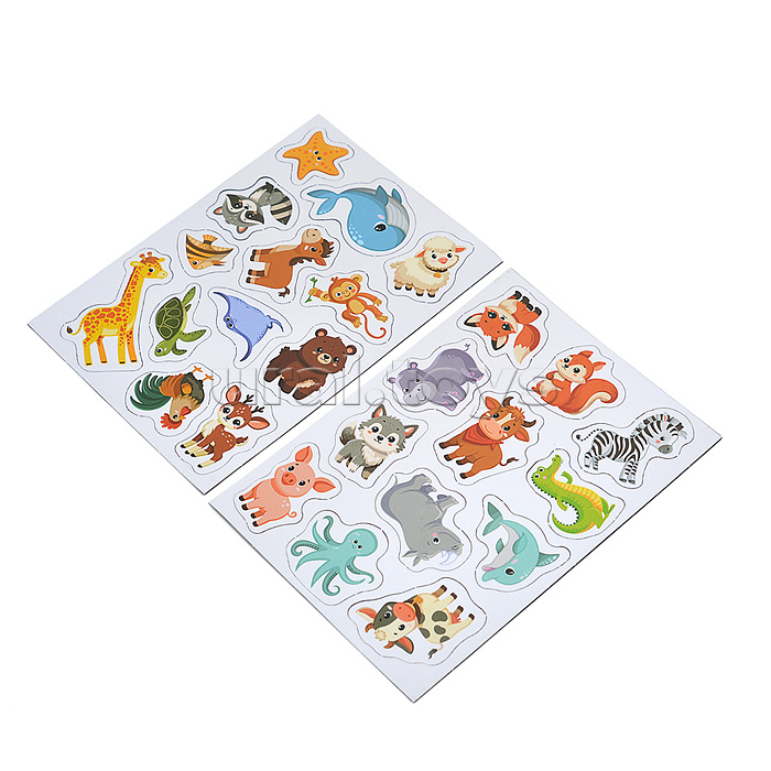 Игра магнитная "Кто где живет?" Магнитная игра