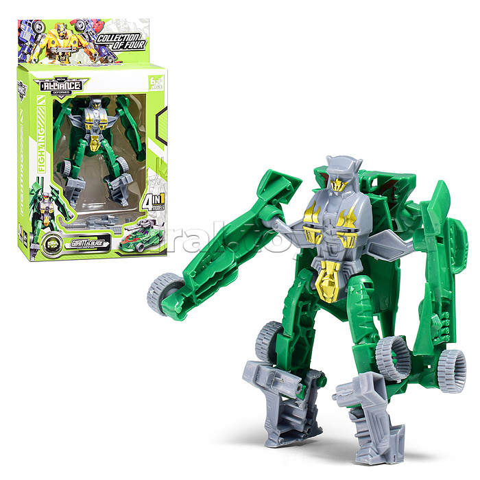 Робот "Молниеносный странник" в коробке