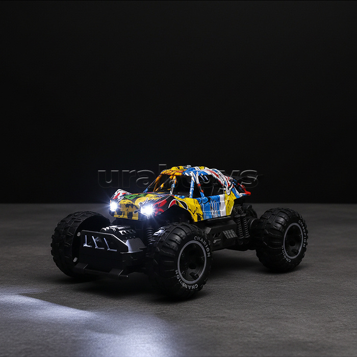 Машина "Вездеход с прицепом 4" р/у, 27 MHz, в коробке