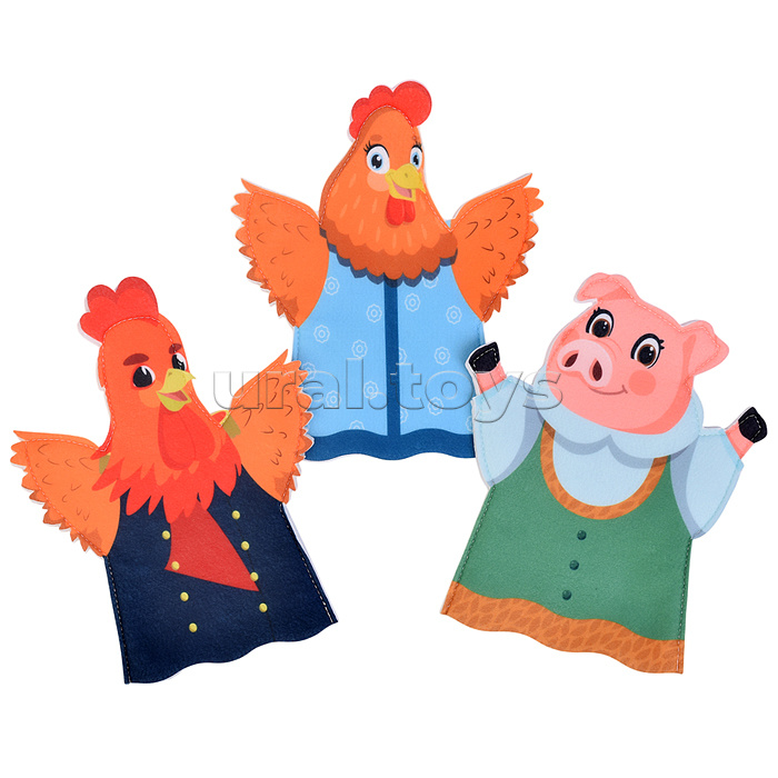 Театр на руку печать "Кошкин дом"