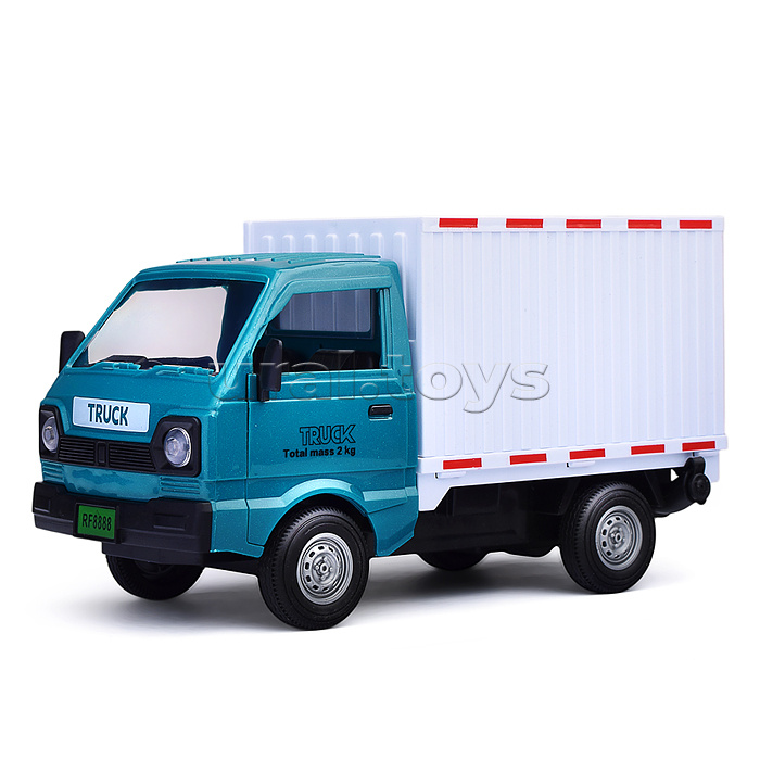 Машина "Фургон" 1:16,  свет, звук, в коробке