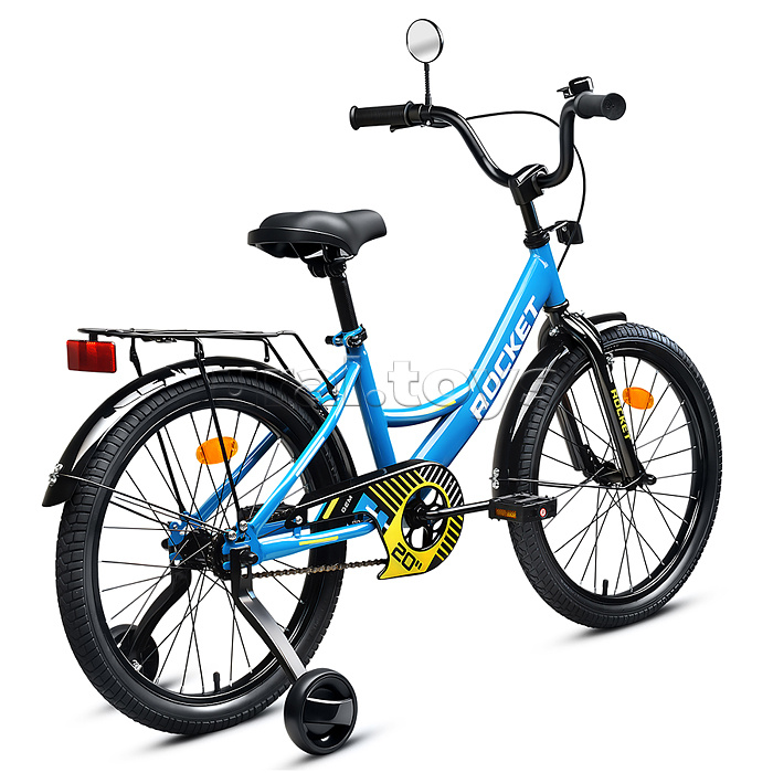 Велосипед 20" Rocket Gem, цвет голубой