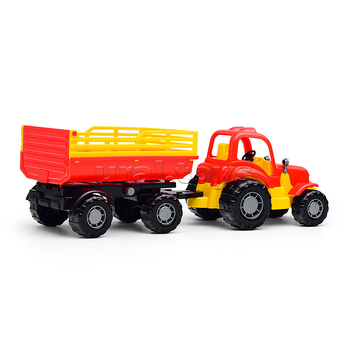 Трактор с прицепом №2 "Крепыш"