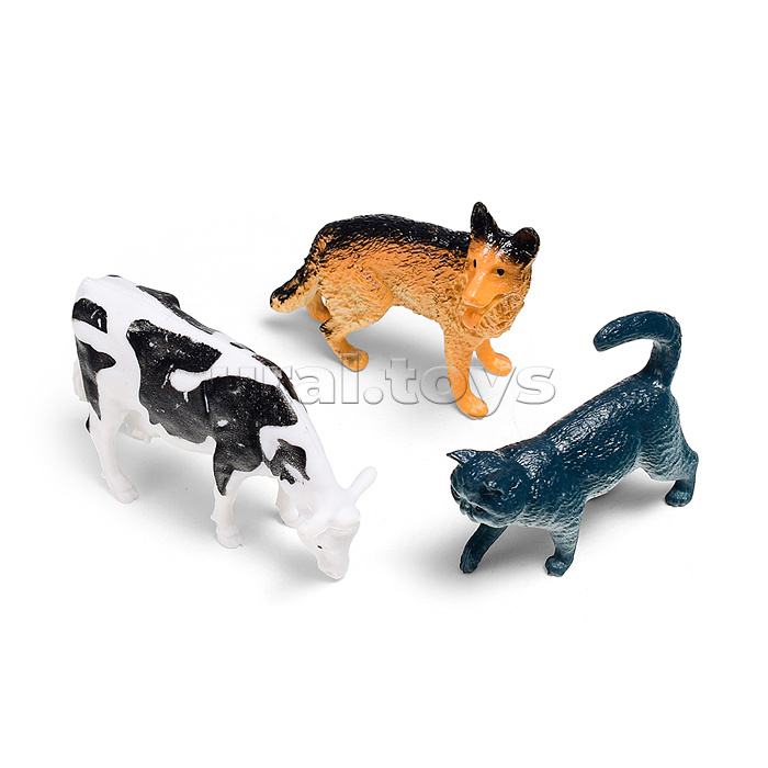 Набор животных "Ферма" в пакете