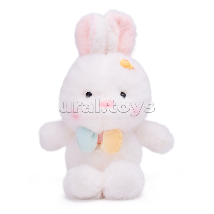 Мягкая игрушка "Заяц Снежик" 26 см