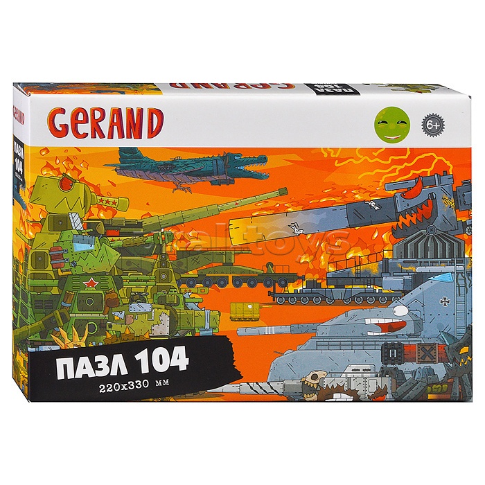 Пазл 104 "Танки" Пазл 104 "Танки"
