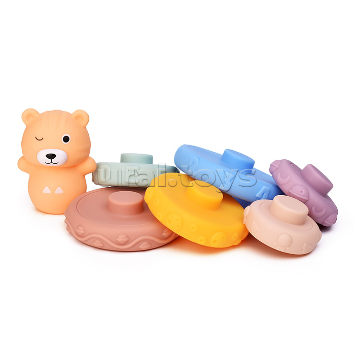 Пирамидка "Мишка" в сетке