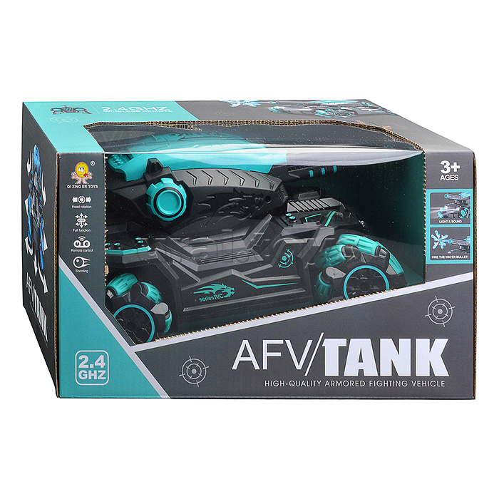 Машина "Водяной выстрел" р/у, 27 MHz, в коробке