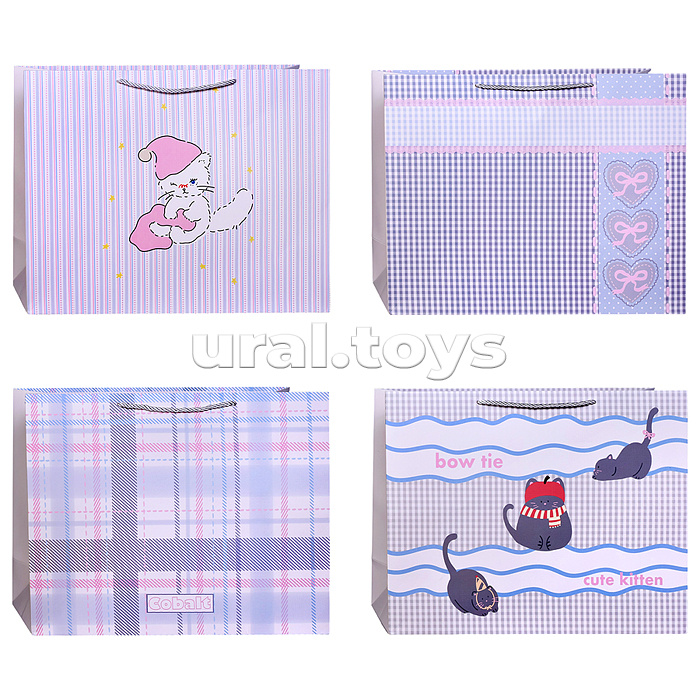 Пакет подарочный "Сказочный подарок" 42*33*15см.