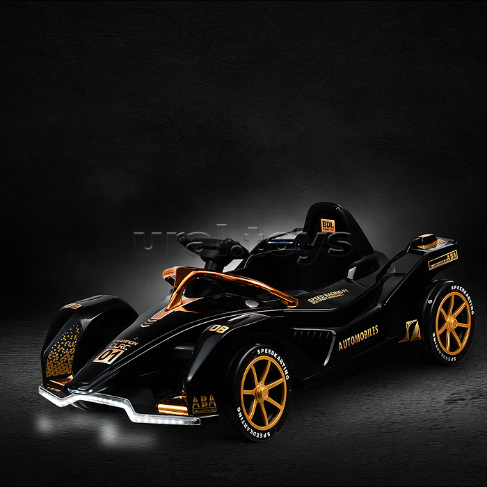 Электромобиль детский "Ралли" (цвет черный)