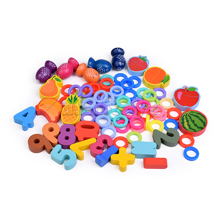 Игра развивающая "Веселая рыбалка - Фруктики"