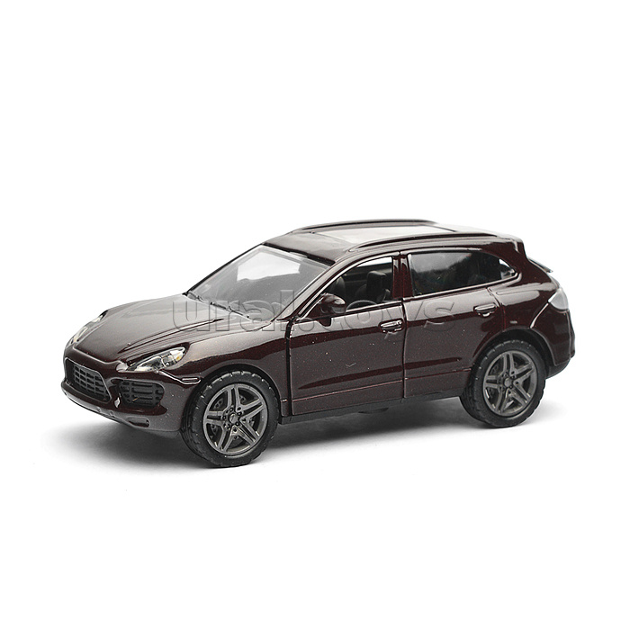Черная инерционная машинка Кроссовер die-cast,1:32, открывающиеся двери